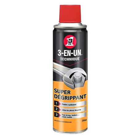 Super dégrippant 3-EN-UN Technique 250ml