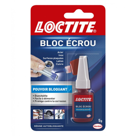 Bloc écrou Loctite 5g