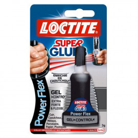 Super Glue extra forte idéale pour toutes les matériaux courantes