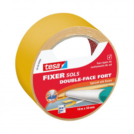 Tesa - Ruban adhésif d'emballage double face - 50 mm x 5 m Pas Cher