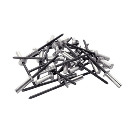 Boite 50 rivets étanches + foret Rapid - Ø 3.2 x 8mm - aluminium