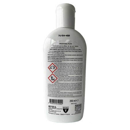 Nettoyant & rénovateur argenterie vermeil & or 250ml Avel