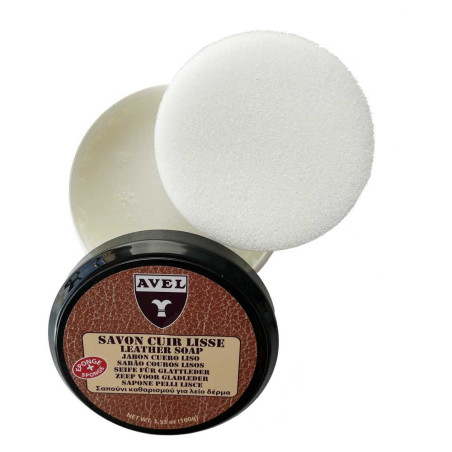 Savon régénérant cuir lisse 100ml Avel