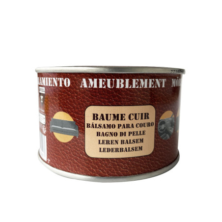 Baume rénovateur cuir pâte 300ml Avel