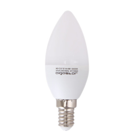 Ampoule LED E14 Flamme 6W (équivalent 41W) - Blanc chaud