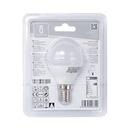 Ampoule LED E14 Standard 6W (équivalent 41W) - Blanc chaud