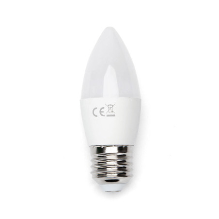 Ampoule LED E27 Flamme 6W (équivalent 50W) - Blanc chaud