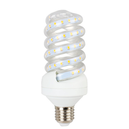 Ampoule LED E27 Spirale 15W (équivalent 88W) - Blanc chaud