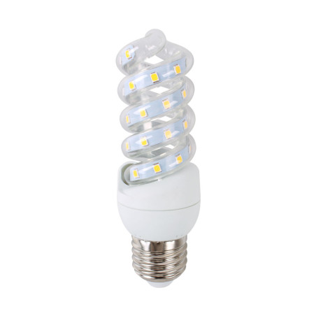 Ampoule LED E27 Spirale 7W (équivalent 60W) - Blanc chaud