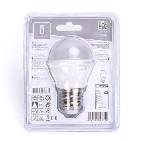 Ampoule LED E27 Standard 9W (équivalent 55W) - Blanc froid