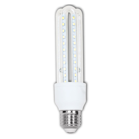 Ampoule LED E27 Tube 12W (équivalent 69W) - Blanc chaud