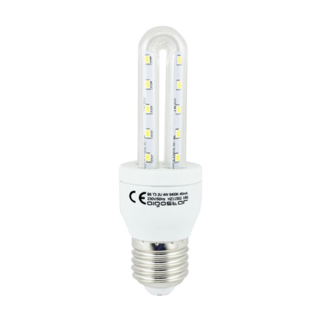 Ampoule LED E27 Tube 4W (équivalent 30W) - Blanc froid