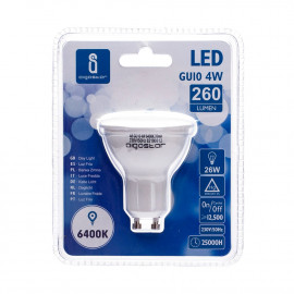 Lot 2 ampoules LED GU10 Spot Blanc froid - Ampoule BUT