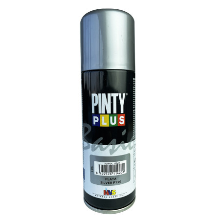 Bombe peinture argent tous supports 200ml