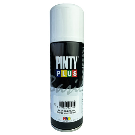 Bombe peinture blanc brillant tous supports 200ml