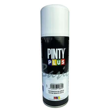 Bombe peinture blanc satin tous supports 200ml