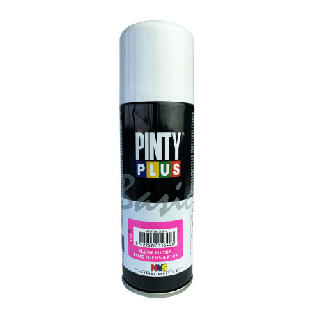 Bombe peinture fuchsia fluo tous supports 200ml