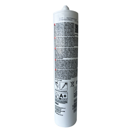 Mastic silicone joints salle de bain & cuisine transparent 280ml