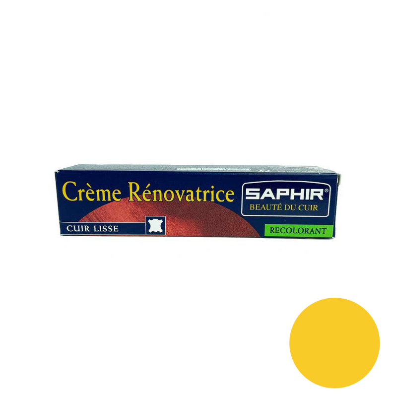 Crème Recolorante JAUNE - Saphir