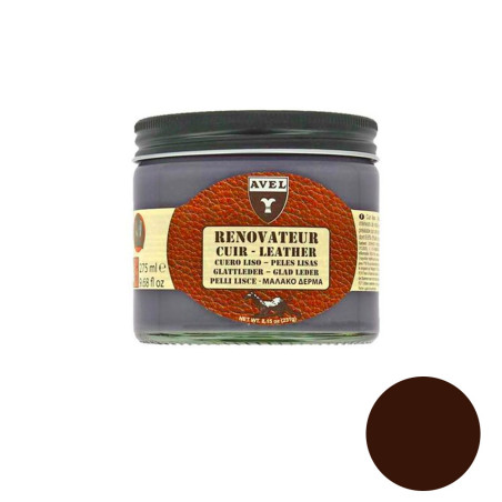 Baume cuir rénovateur marron 275ml Avel