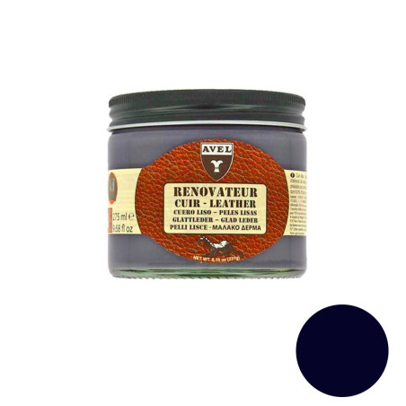 Baume cuir rénovateur bleu marine 275ml Avel