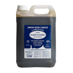 Savon noir liquide à l'huile d'olive Marius Fabre 5L