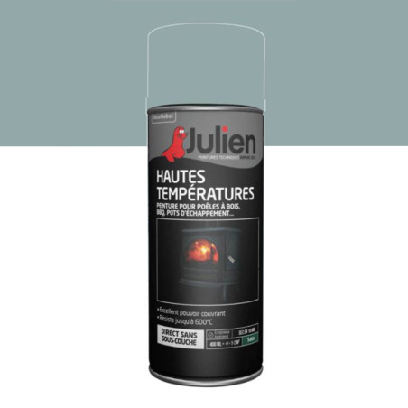 Aérosol haute temperature alu satin Julien 400ml