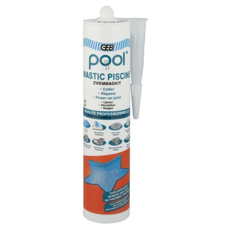 Mastic piscine blanc GEB 290ml