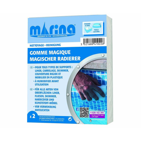 Lot 2 gommes magiques Marina