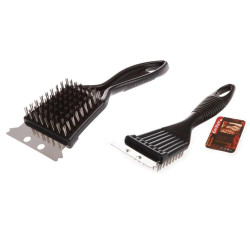 Brosse barbecue + râpe