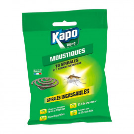 Les produits   Insecticide - Bougie anti-moustiques parfumé à  la citronnelle 125g KAPO