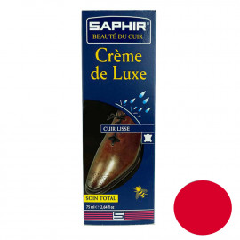 Lait nettoyant universel crème SAPHIR pour cuir 150ml pas cher