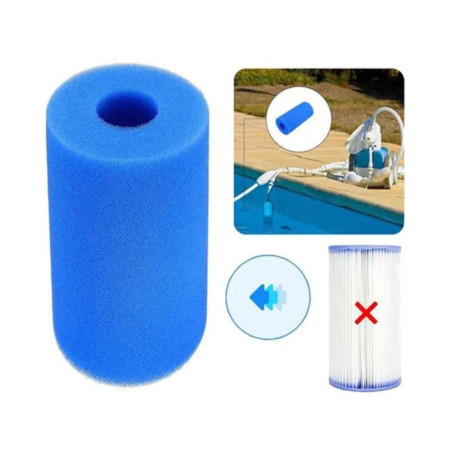 Filtre en mousse pour piscine, réutilisable & lavable Type B