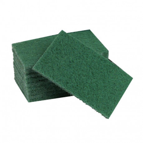 Eponges tampons à récurer vertes abrasives