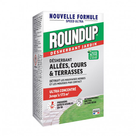 Roundup Contact, désherbant 5 L