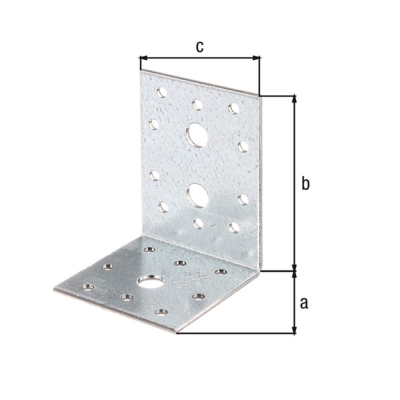 Equerre inox 60x40x60 mm - Pour Bricoler Malin 37