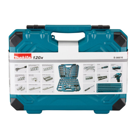 Coffret 120 outils à main - Makita