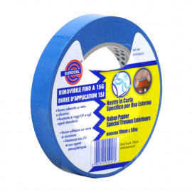 Ruban adhésif de masquage pour extérieur anti-UV - 48 mm x 25 mètres - Bleu