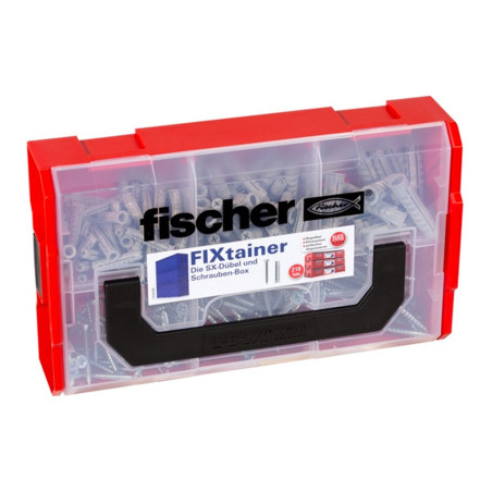 Coffret chevilles avec vis Fix Tainer SX 210pcs - Fischer