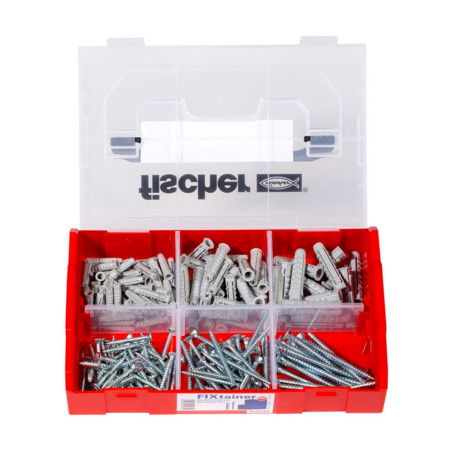 Coffret chevilles avec vis Fix Tainer SX 210pcs - Fischer