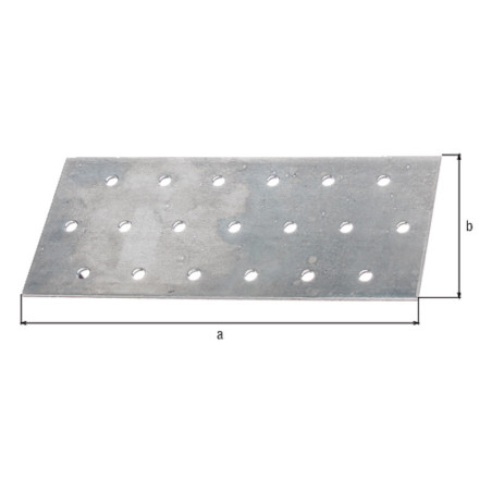 Boite 50 platines d'assemblage 140 x 60 x 2mm - Alberts