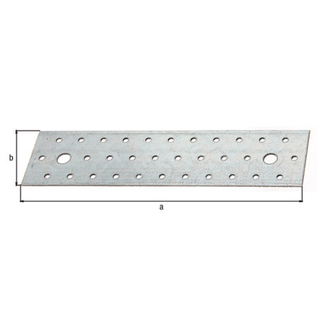 Boite 25 platines d'assemblage 240 x 60 x 2mm - Alberts