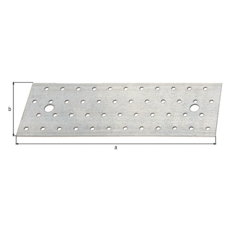 Boite 25 platines d'assemblage 240 x 80 x 2mm - Alberts