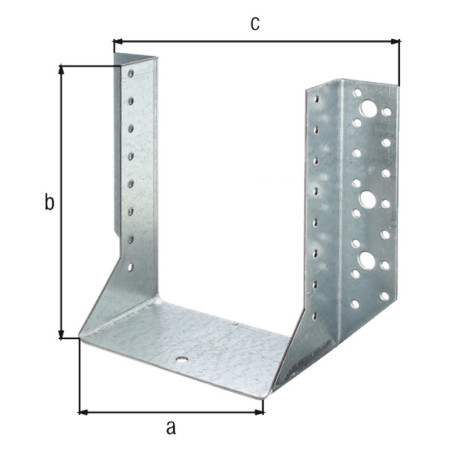 Boite 10 supports U ailes extérieures 140 x 180mm - Alberts