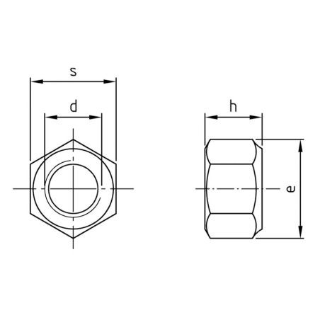 Boite écrous freins forme basse filet fin inox A2 - Vis Expert