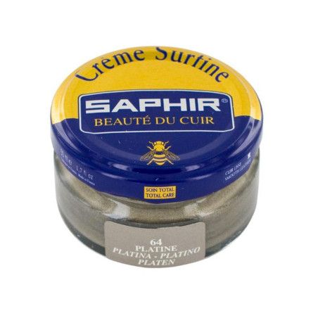 Crème Surfine cuir platine 50ml Saphir