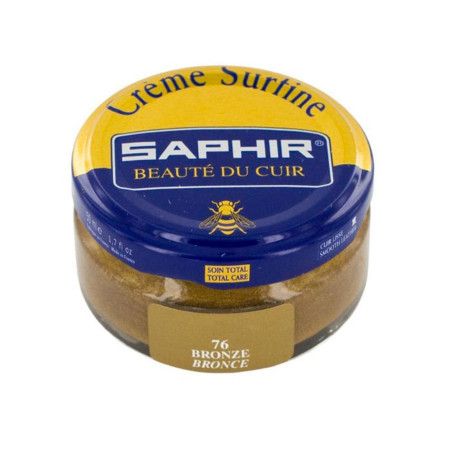 Crème Surfine cuir bronze 50ml Saphir