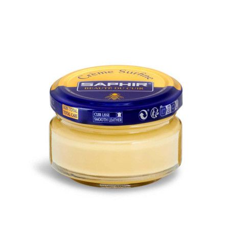 Crème Surfine cuir ficelle 50ml Saphir