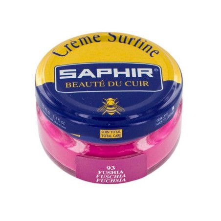 Crème Surfine cuir fushia 50ml Saphir