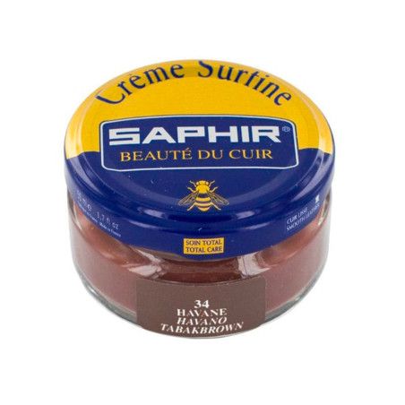 Crème Surfine cuir havane 50ml Saphir